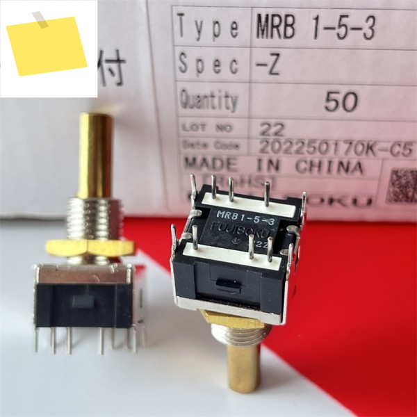 1PCS MRB1-5-3 수입 로터리 스위치 1 회로 5 기어, , 제품 이미지