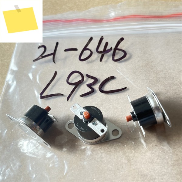 1PCS 21-646 L93C 2455RM 뉴스, 온도 조절 스위치 정상 폐쇄, , 제품 이미지