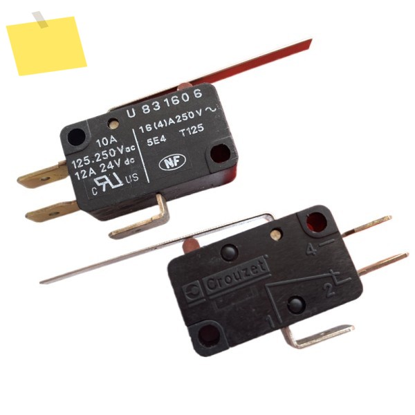 2PCS U831606 마이크로 스위치압착 태블릿 포함 10A , 수입품 제품 이미지