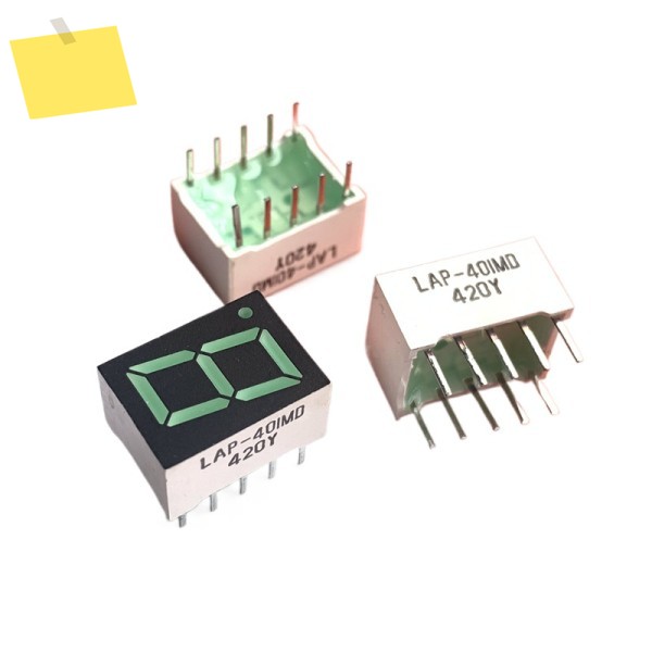 10PCS LA-401MD 수입 발광 LED 디지털 튜브 8 문자 0.39 인치 1 비트, 녹색, 전자 부품 제품 이미지