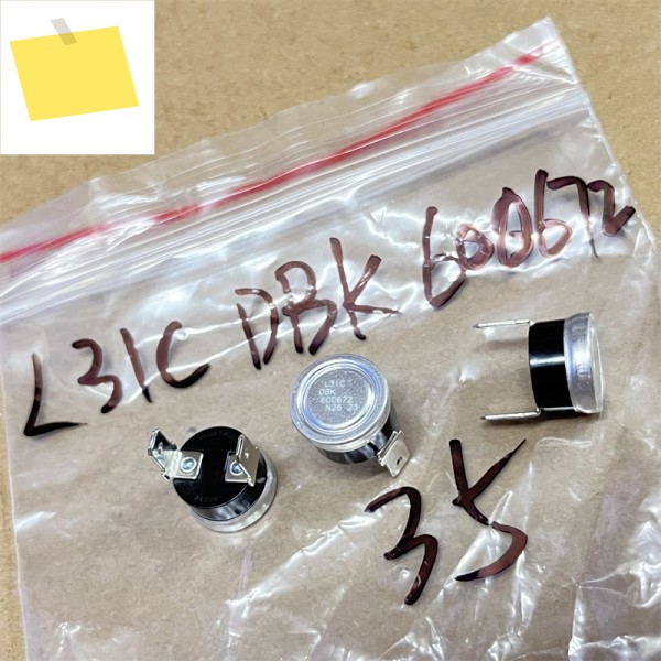 1PCS L31C DBK 600672 정상적으로 닫힌 120도, 온도 스위치 NEWS 센서, , 제품 이미지