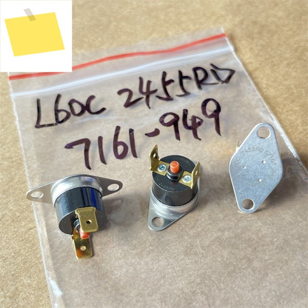 1PCS L60C 2455RD 7161-949 뉴스, 온도 조절 스위치 정상 폐쇄, 제품 이미지