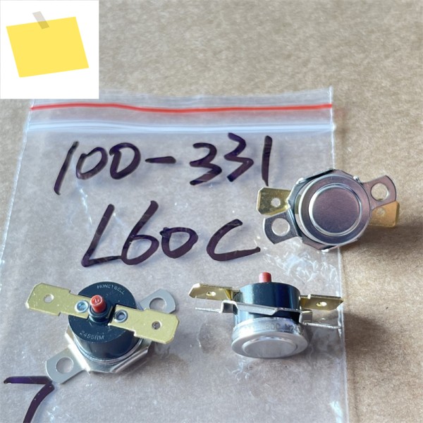 1PCS 100-331 L60C 2455RM 뉴스, 온도 조절 스위치 정상 폐쇄, 제품 이미지