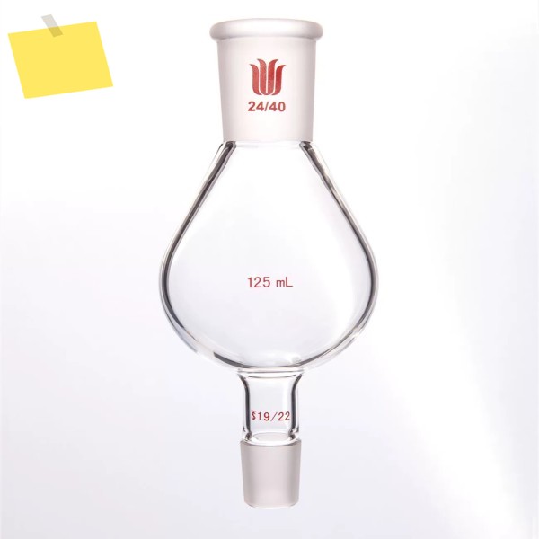 KUDERNA-DANISH 플라스크, 용량 125mL250mL500mL, 암 2440, 수 1922, 붕규산 유리,SYNTHWARE 제품 이미지