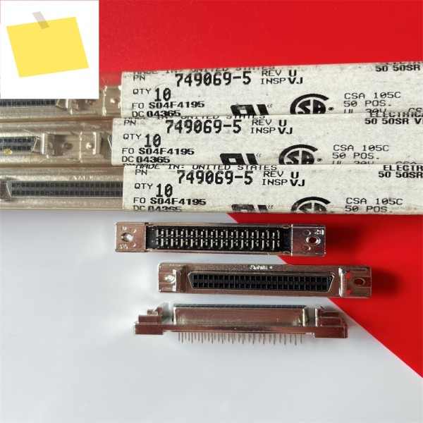 1PCS 749069-5 수입 AMP 온보드 커넥터 50핀, 수직, 수형 시트, , 제품 이미지