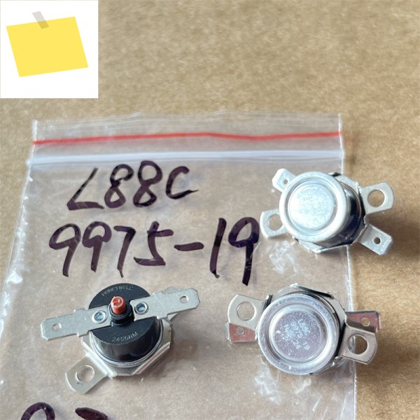 1PCS L88C 9975-19 2455RM 뉴스, 온도 조절 스위치 정상 폐쇄 제품 이미지