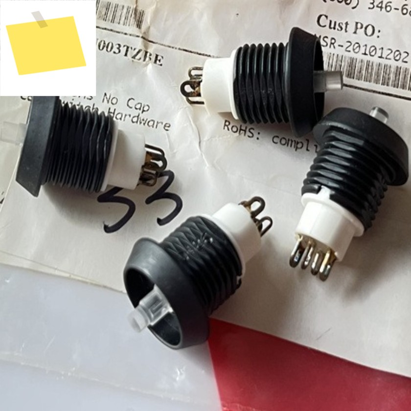 1PCS AP2N003TZBE 수입 버튼 스위치빨간색 LED 조명 포함 400mA 제품 제품 이미지