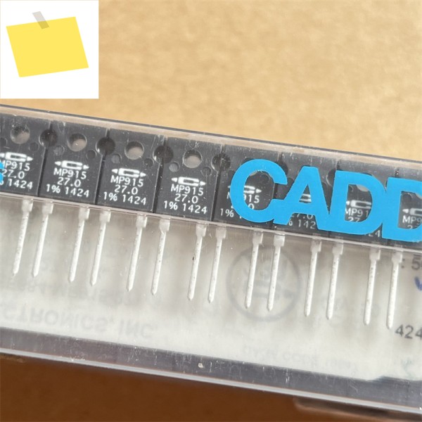 5PCS MP915-27.0 1% 수입, 고정밀 저항기, 직접 플러그 15W 27ohms, , 제품 이미지