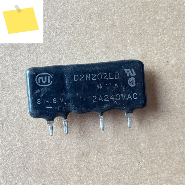 NI 솔리드 스테이트 릴레이 모듈, D2N202LD, 수입, 2A 240VAC, 제품 이미지