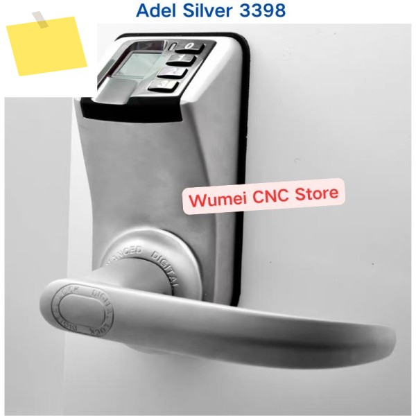 생체 인식 지문 문짝 잠금 장치, DHL 3 in 1 아델 실버 3398 제품 이미지