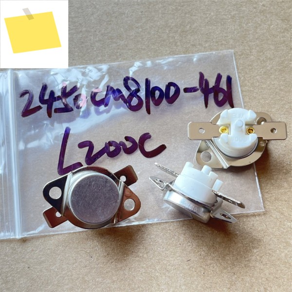 1PCS 2450CM8100-461 L200C 수입 ELMWOOD 온도 조절기, 정상 폐쇄 스위치 제품 이미지