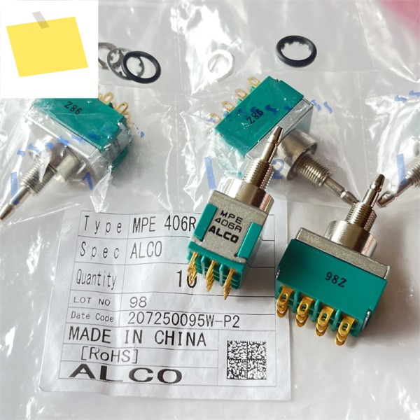 1PCS MPE406R 수입 다중 체크 포인트 스위치 6A 250VAC , 제품 이미지