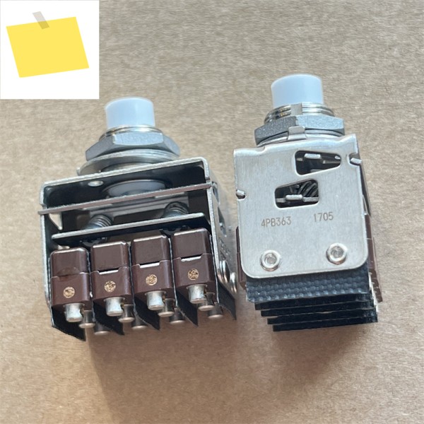 1pcs 4PB363 수입, 조그 리셋 버튼 스위치 5A 250VAC , 전자 부품 제품 이미지