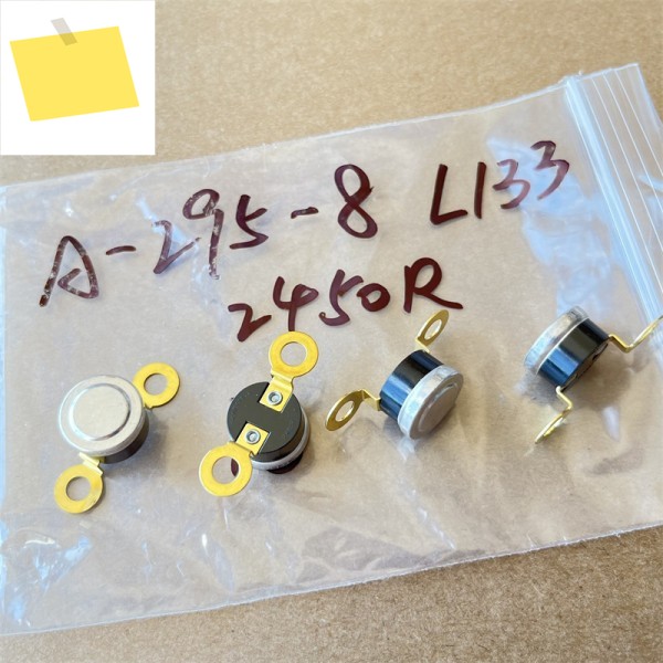 1PCS A-295-8 L133 2450R 정상 폐쇄형 온도 스위치 NEWS 센서, , 제품 이미지