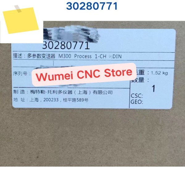 새제품 멀티 파라미터 트랜스미터 M300 프로세스 30280771 제품 이미지