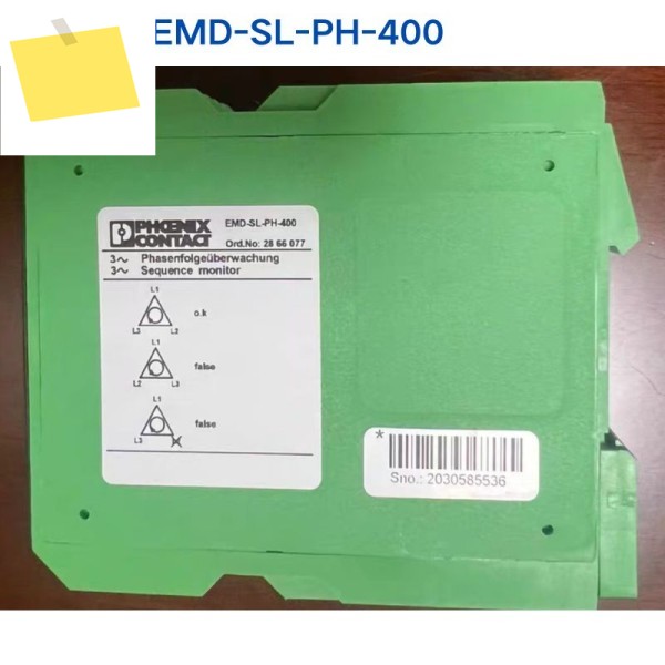 PHOENIX 릴레이 EMD-SL-PH-400 2866077 1개에 대한 중고 테스트 OK 제품 이미지