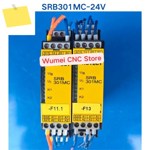 SCHMERSAL 릴레이 SRB301MC-24V SRB 1개에 대한 중고 테스트 OK 제품 이미지