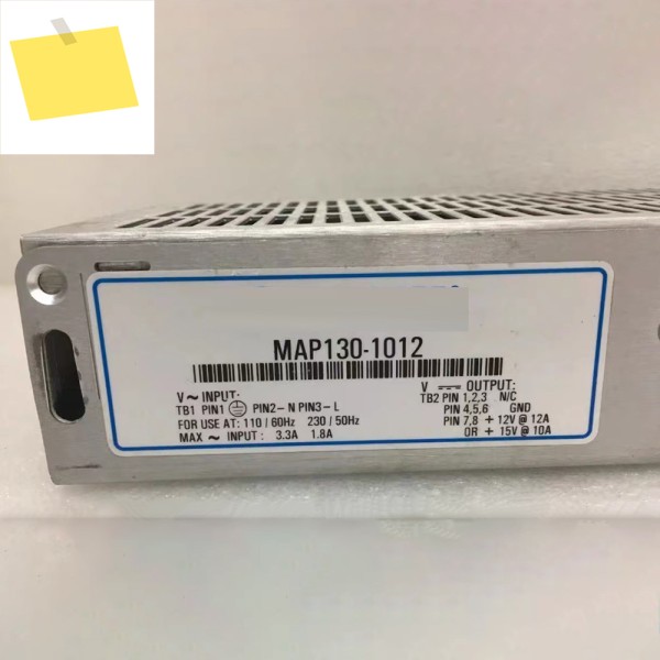POWER-ONE 산업용 병원 기기 전원 공급 장치+12V12A+15V10A용 MAP130-1012 제품 이미지
