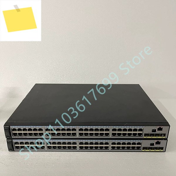 1PCS 48포트 기가비트 POE 전원 공급 4SFP 네트워크 스위치 S5700-52P-PWR-LI-A 제품 이미지
