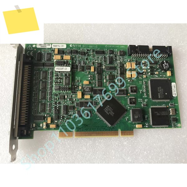 안정적인 성능의 12비트 64채널 아날로그 입력 다기능 수집 카드 PCI-6071E 제품 이미지