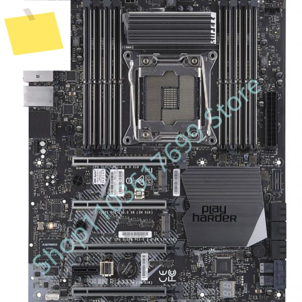 aC9X299-RPGF 고급 데스크탑 오버클럭 마더보드 i7 i9 X-시리즈 프로세서 비-ECC PCI-E3.0 M.2 LGA-2066 DDR4 제품 이미지