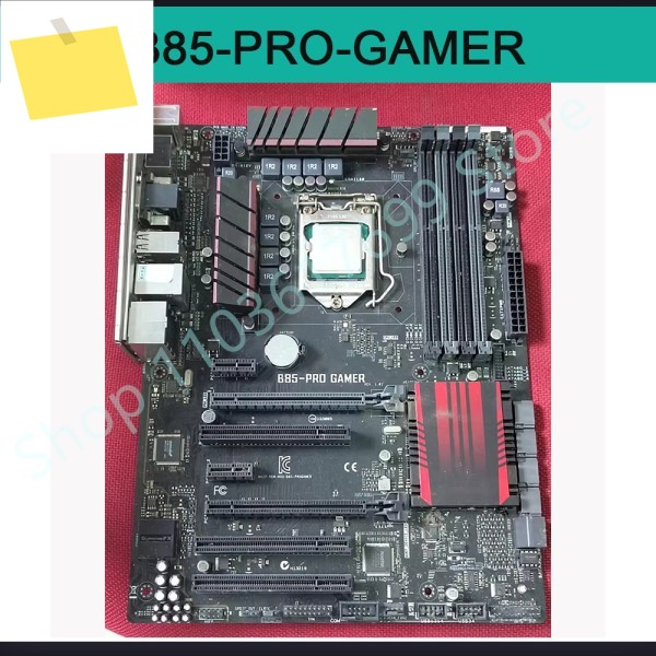 럭셔리 마더보드 1150 스티치 B85-PRO-GAMER 제품 이미지