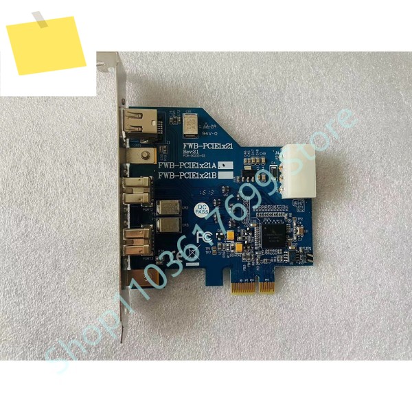 고신뢰성 산업용 1394B 수집 카드 FWB-PCIE1x21A 제품 이미지