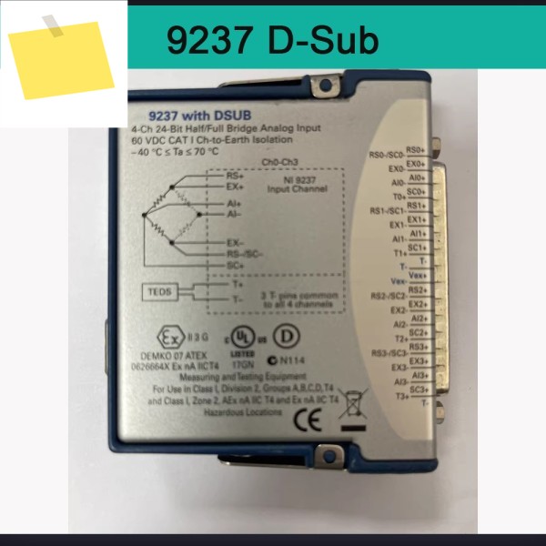 9237 D-Sub 연결 24비트 동기식 브리지 모듈 780264-01 제품 이미지