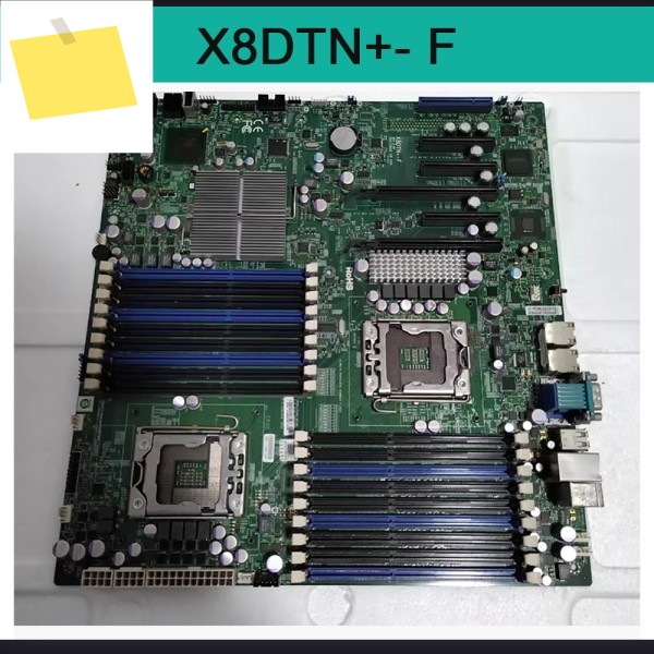 X58 1366 스티치 서버 마더보드 X8DTN+- F 제품 이미지