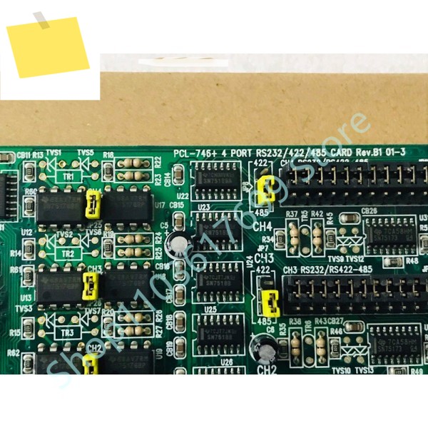 어큐리션 카드 PCL-746+ 4포트 RS-232422485 REV.B1 제품 이미지