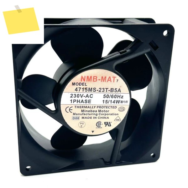 NMB-MAT 4715MS-23T-B5A AC 230V 15W 120x120x38mm 서버 냉각 팬 제품 이미지