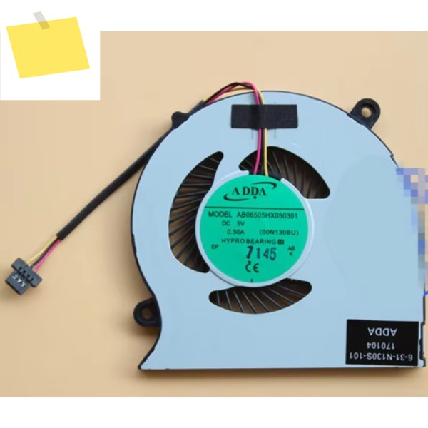 ADDA AB06505HX050301 DC 5V 0.28A 3선 서버 냉각 팬 제품 이미지