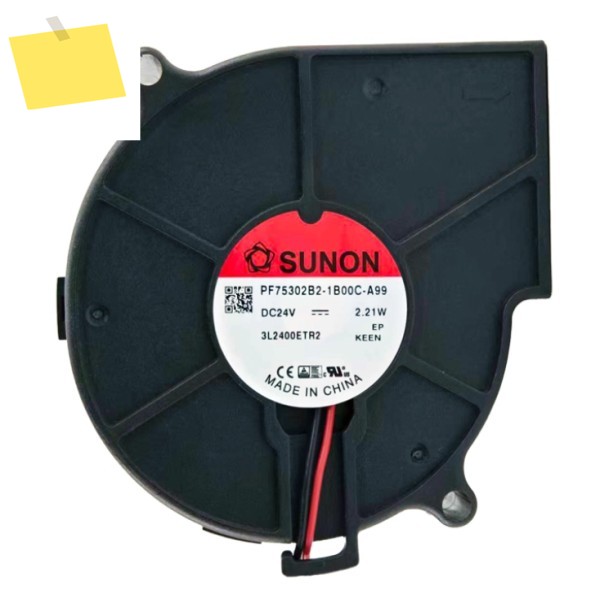 SUNON PF75302B2-1B00C-A99 DC 24V 2.21W 75x75x30mm 2-와이어 서버 냉각 팬 제품 이미지