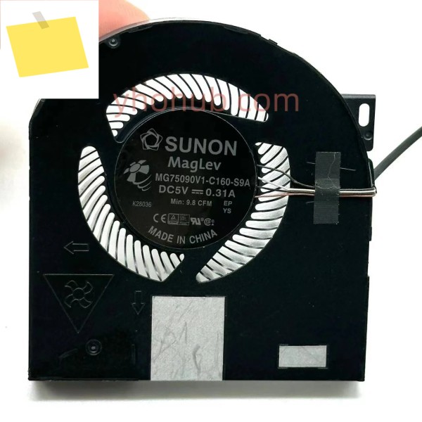 SUNON MG75090V1-C160-S9A DC 5V 0.31A 4선 서버 냉각 팬 제품 이미지