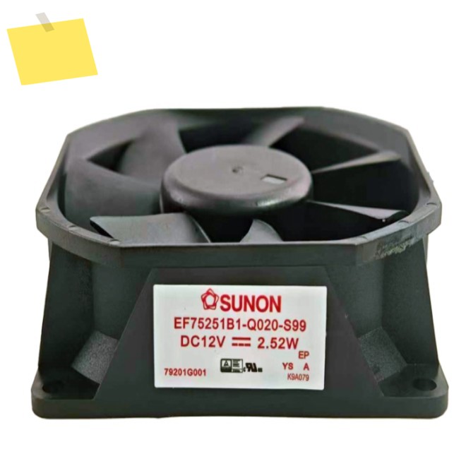 SUNON EF75251B1-Q020-S99 DC 12V 2.52W 4선 프로젝터 냉각 팬 제품 이미지