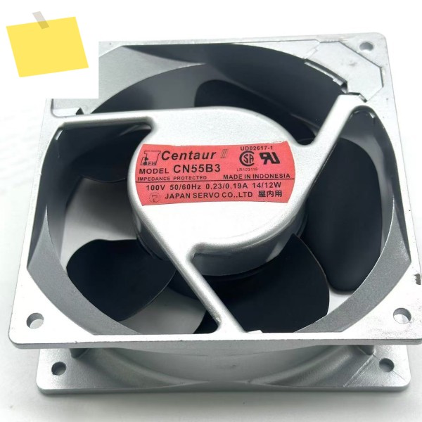 서버 냉각 선풍기, 일본 서보 CN55B3, AC 100V, 0.23A, 120x120x38mm 제품 이미지