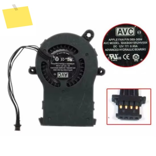 AVC 서버 냉각 선풍기, BAKB0615R2HV004, DC 12V 0.55A, 4 선 제품 이미지