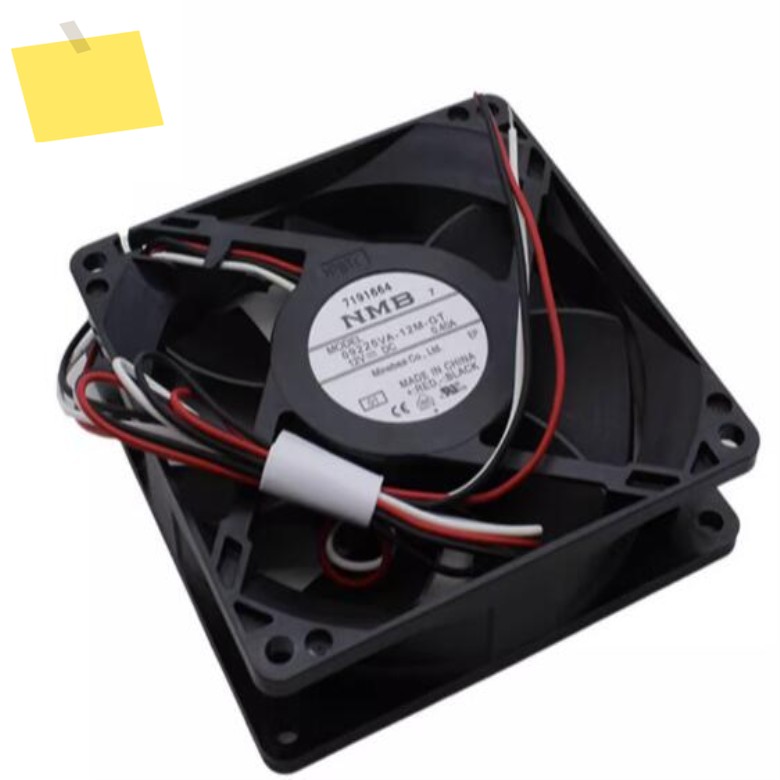 NMB-MAT 09225VA-12M-GT DC 12V 0.40A 3선 90X90X25mm 서버 냉각 팬 제품 이미지