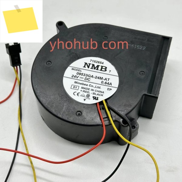 NMB-MAT 09533GA-24M-AT DC 24V 0.64A 95x95x33mm 3 선 서버 냉각 팬 제품 이미지