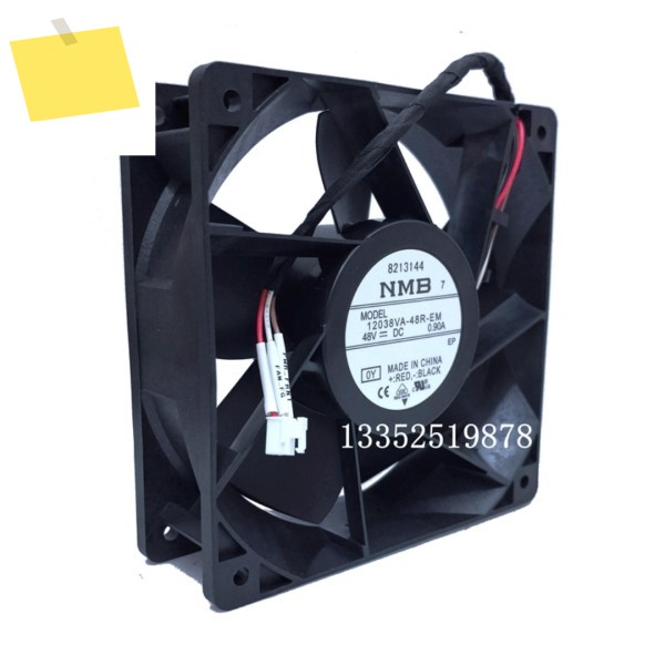 NMB 12038VA-48R-EM DC 48V 0.90A 120x120x38mm 4선 서버 냉각 팬 제품 이미지