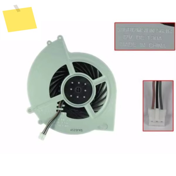 Nidec 서버 냉각 선풍기, G85B12MS1BN, DC 12V, 1.30A, 3 선 제품 이미지