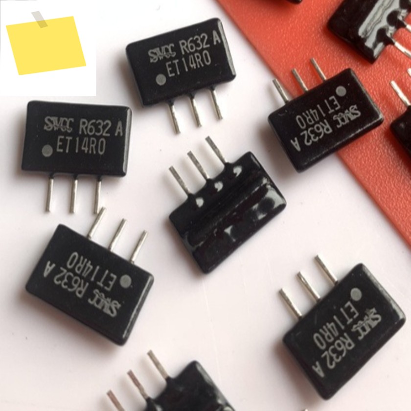 5Pcs ET14R0 수입 SWCC 3핀 저항, 새롭고 인 전자 부품 제품 이미지