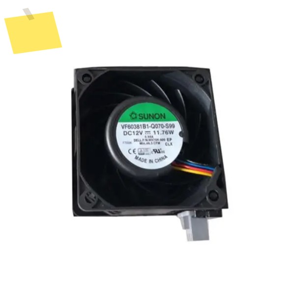 SUNON VF60381B1-Q070-S99 WX75H-A00 R740, DC 12V, 11.76W, 60x60x38mm, 4 와이어 서버 냉각 선풍기 제품 이미지
