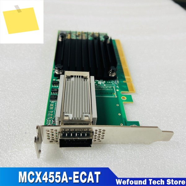 MCX455A-ECAT 단일 포트 이더넷 카드, 멜라녹스 ConnectX-4 100G, 기가비트, 00KH926 제품 이미지