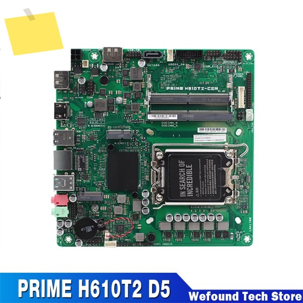 ASUS 데스크탑 마더보드 PRIME H610T2-CSM D5 미니 호스트 ITX 제품 이미지