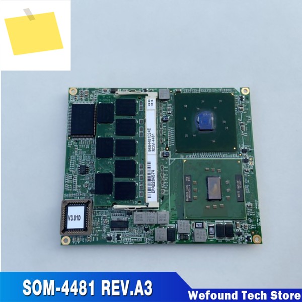 Advantech SOM-4481 ETX 임베디드 CPU 마더보드용 고품질 완전 테스트된 고속 REV.A3 완벽한 작업 제품 이미지