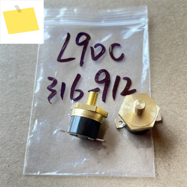 1PCS 2455R L90C 316-912 수입, 온도 조절기, 정상 폐쇄 90도, 스위치 제품 이미지