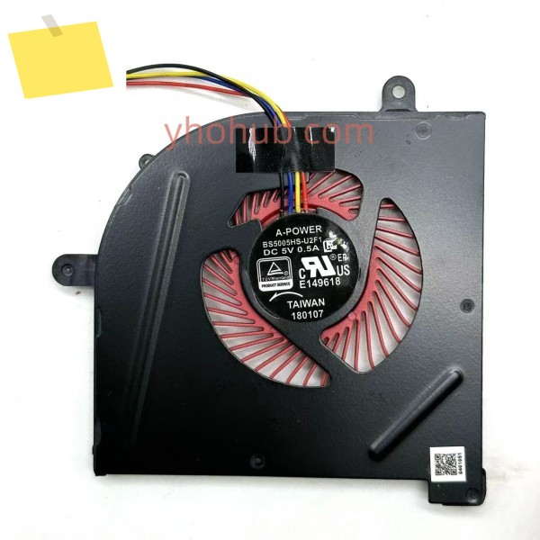 A-전원 BS5005HS-U2F1 CPU DC 5V 0.5A 4-와이어 서버 냉각 선풍기 제품 이미지
