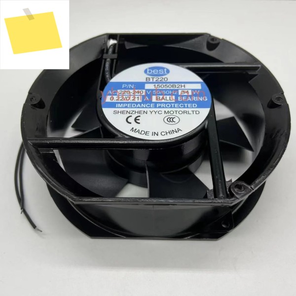 2와이어 서버 냉각 선풍기, 최고 15050B2H, AC 220V, 172x151x50mm 제품 이미지