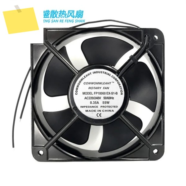 EX-S1-B 2 선 서버 냉각 선풍기, AC 220V, 0.35A, 180x180x60mm, F18060 제품 이미지